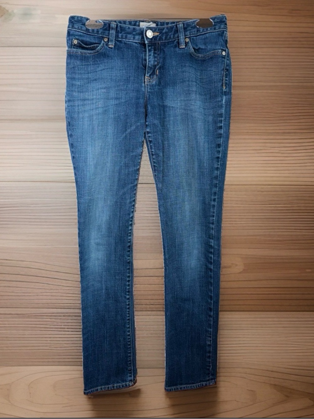 GAP Medium Wash Straight Leg Stretch Jeans Size 27